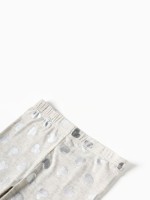 Легинсы (лосины) детские KAFTAN «Сердце», размер 34 (122-128 см), серые