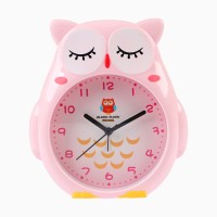 Часы - будильник настольные «Совушка», дискретный ход, циферблат d-11 см, 14.5×16 см, АА