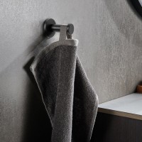 Крючок мебельный ТУНДРА TKO010, однорожковый, 16×50 мм, черный, 10 шт.