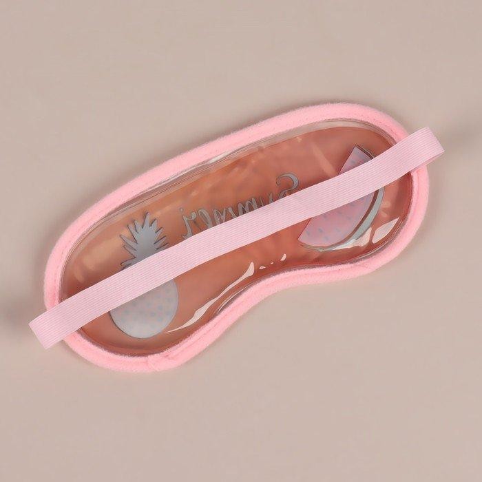 Гелевая маска для области вокруг глаз «Тропическое настроение », 20 × 8,6 см, цвет МИКС