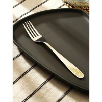 Набор вилок столовых Доляна «Цветение», h=20,5 см, 6 шт, цвет серебряный