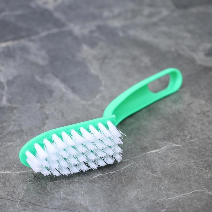 Щётки с изогнутой удлинённой ручкой Доляна, 15 см, 3 шт.