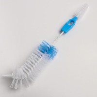 Ёршик для бутылочек и сосок Крошка Я 2 в 1, МИКС