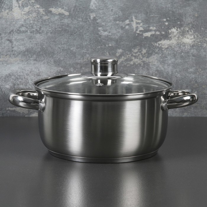 Набор кастрюль Доляна «Гретте», 3 предмета: 1,6 л, 2,3 л, 3,2 л