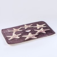 Набор ковриков для ванной и туалета Доляна «Звёзды», 2 шт: 40×50, 50×80 см