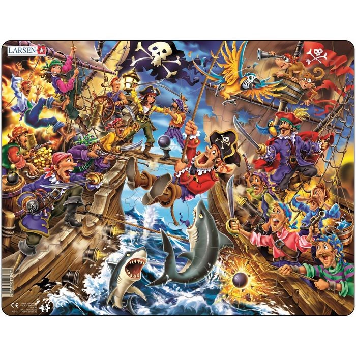 Пазл «Пираты», 39 деталей (US37)