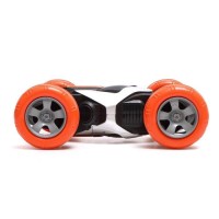 Машинка - перевертыш STUNT работает от аккумулятора, цвет оранжевый