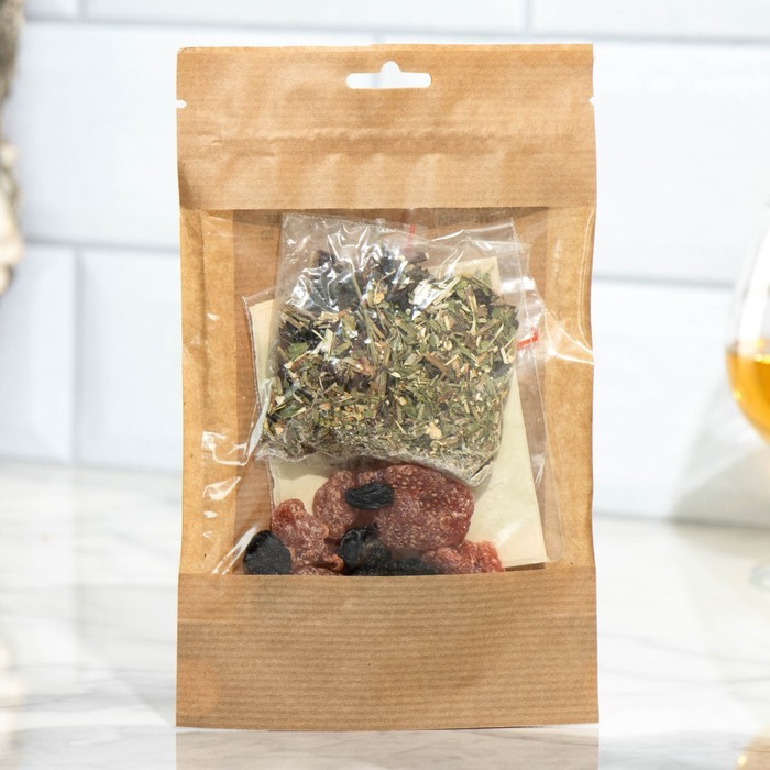 Набор из трав и специй для приготовления настойки "Спелая клубника",  30 гр