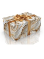 Коробка складная «Золотой бант», 22 × 15 × 10 см