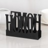 Салфетница Доляна Home, 15×4×10 см, цвет чёрный Салфетница Доляна Home, 15×4×10 см, цвет чёрный