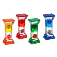 Часы песочные с жидкостью "Смайлики", цвета МИКС