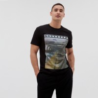 Футболка KAFTAN «Тоннель», цвет чёрный, размер 46