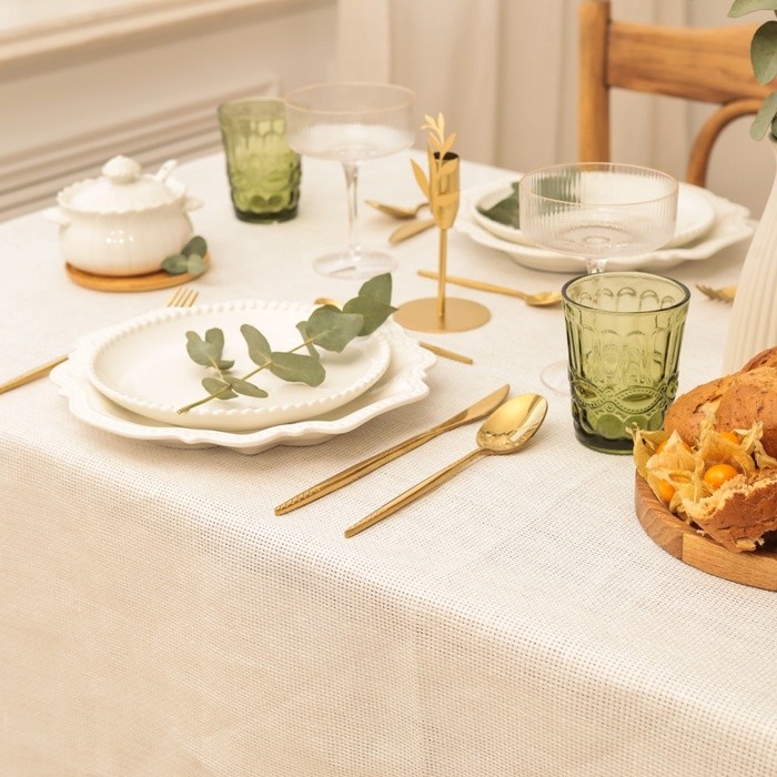 Скатерть SL HOME Facile, 110×140 см, лён 100%, 210 г/м² Скатерть SL HOME Facile, 110×140 см, лён 100%, 210 г/м²