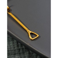 Вилка десертная Magistro «Грабли», h=12 см, цвет золотой