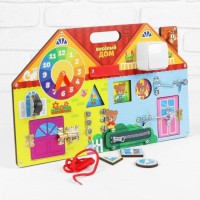 Бизиборд «Весёлый дом»