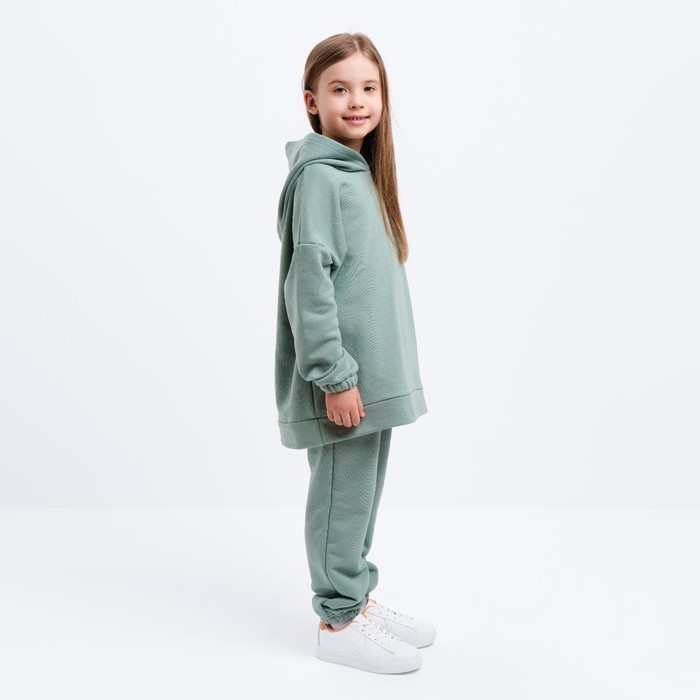 Костюм детский (худи, брюки) MINAKU, хаки, рост 110 см
