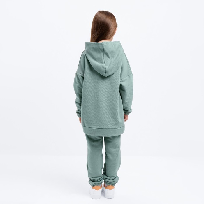 Костюм детский (худи, брюки) MINAKU, хаки, рост 110 см