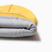 Шапка детская MINAKU, цвет горчичный, размер 56-58 (7-11 лет)