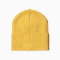Шапка детская MINAKU, цвет горчичный, размер 56-58 (7-11 лет)