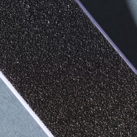 Тёрка для ног, наждачная, двусторонняя, 22 см, цвет белый