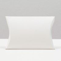 Коробка складная, белая, 11×8×2 см