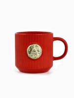 Кружка новогодняя керамическая «Ёлочка», 350 мл