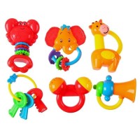 Набор погремушек «Дружба», 6шт