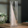 Ваза для цветов стекло «Амелия» для цветов, прямая, 26,3 см, 1,1 л.