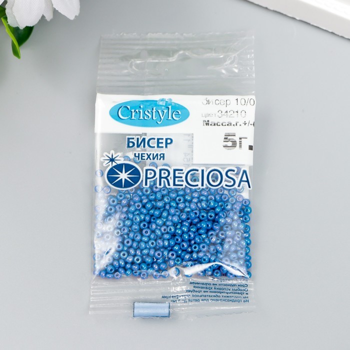 Бисер Чехия "Preciosa" 5г 10/0 (34210)