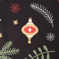 Плед новогодний Этель "Новогодние игрушки" 100х150см, флис