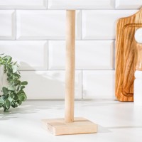 Подставка для бумажных полотенец Дарим Красиво, 9×9×26.5 см, дерево