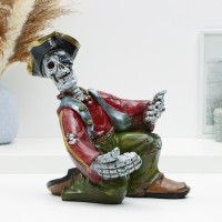 Подставка под бутылку TAKE IT EASY «Пират капитан Джек», 15×24×28 см