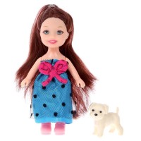 Кукла малышка «Кто соседи» с питомцем, МИКС