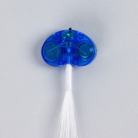 Прядь для волос на заколке, светящаяся, 3.5×33 см