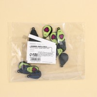 Фурнитура для бижутерии «Авокадо», 1.5 х 2.4 см, 15 штук