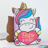 Копилка деревянная «Единорог»