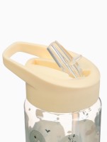 Поильник детский с трубочкой «Дино», 350 мл., бежевый Крошка Я