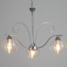 Люстра "Харми" 3хE27 40Вт серебро 58х58х41 см BayerLux
