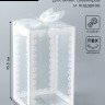 Складная прозрачная коробка из PVC, для упаковки подарков, 6×6×10.5 см