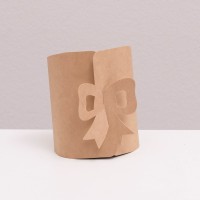 Коробка складная-конверт под кондитерские изделия, крафт, 10,5 х 9,5 х 4 см