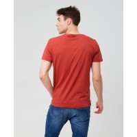 Футболка мужская KAFTAN E-ZONE, 48, кирпичный