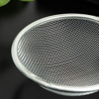 Сито с ручкой Доляна «Хозяюшка», d=10 см, цвет зелёный