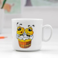 Кружка «Пчёлы», 200 мл, рисунок МИКС