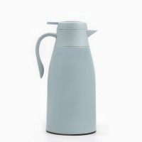 Термос-кофейник TAKE IT EASY, 1.5 л, сохраняет тепло 24 ч, с термометром, стеклянная колба, пластик, серый