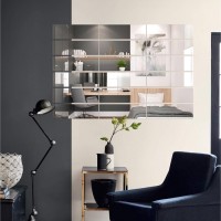 Набор наклеек интерьерных TAKE IT EASY «Кирпичики», 18 шт., зеркальные, декор настенный, 15×5 см