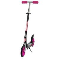 Самокат складной GRAFFITI, колеса PU 200 мм, ABEC 7, цвет черный