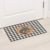 Коврик придверный Доляна «Айдахо», 38×58 см, бежевый