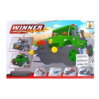 Конструктор на радиоуправлении «Джип», 256 деталей