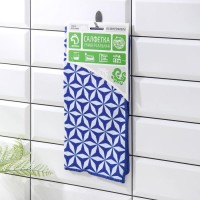 Салфетка для уборки Доляна «Фантазия», 29×29 см, микрофибра, цвет МИКС