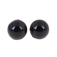 Глаза винтовые с заглушками, полупрозрачные, набор 4 шт, цвет голубой, размер 1 шт: 1,3×1,3 см